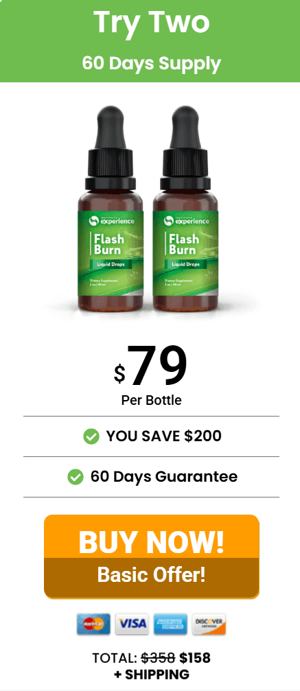 FlashBurn 2  bottle price